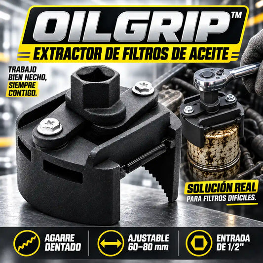 OilGrip™ - Extractor de Filtros de Aceite