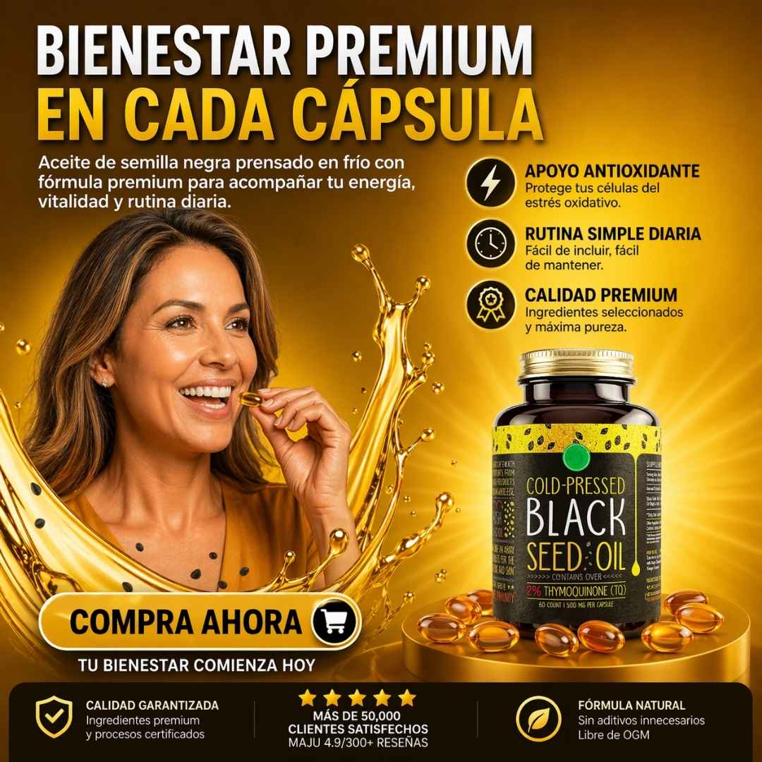 Black Seed Oil - Aceite De Semilla Negra Premium