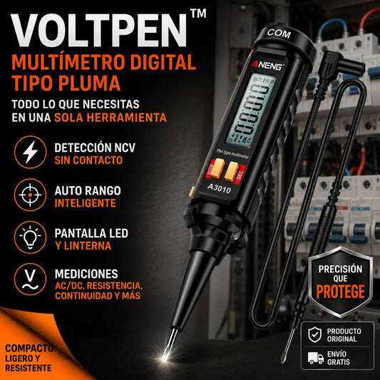 VoltPen™ Multímetro Digital Tipo Pluma