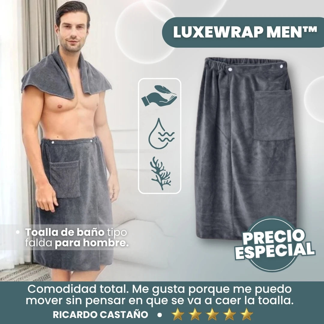 LuxeWrap Men™ – Estilo y comodidad en cada momento
