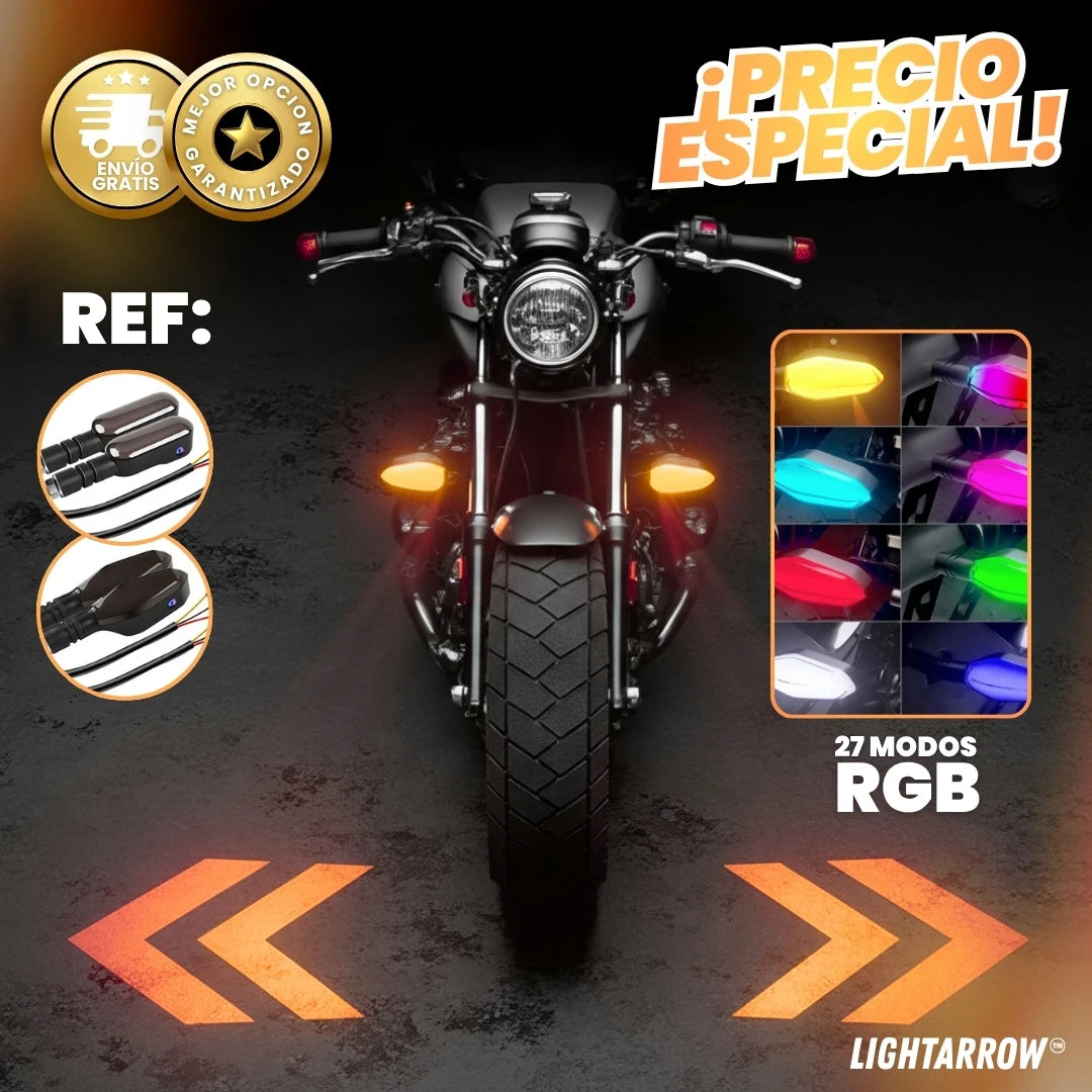 LightArrow™ – Direccionales RGB con proyección