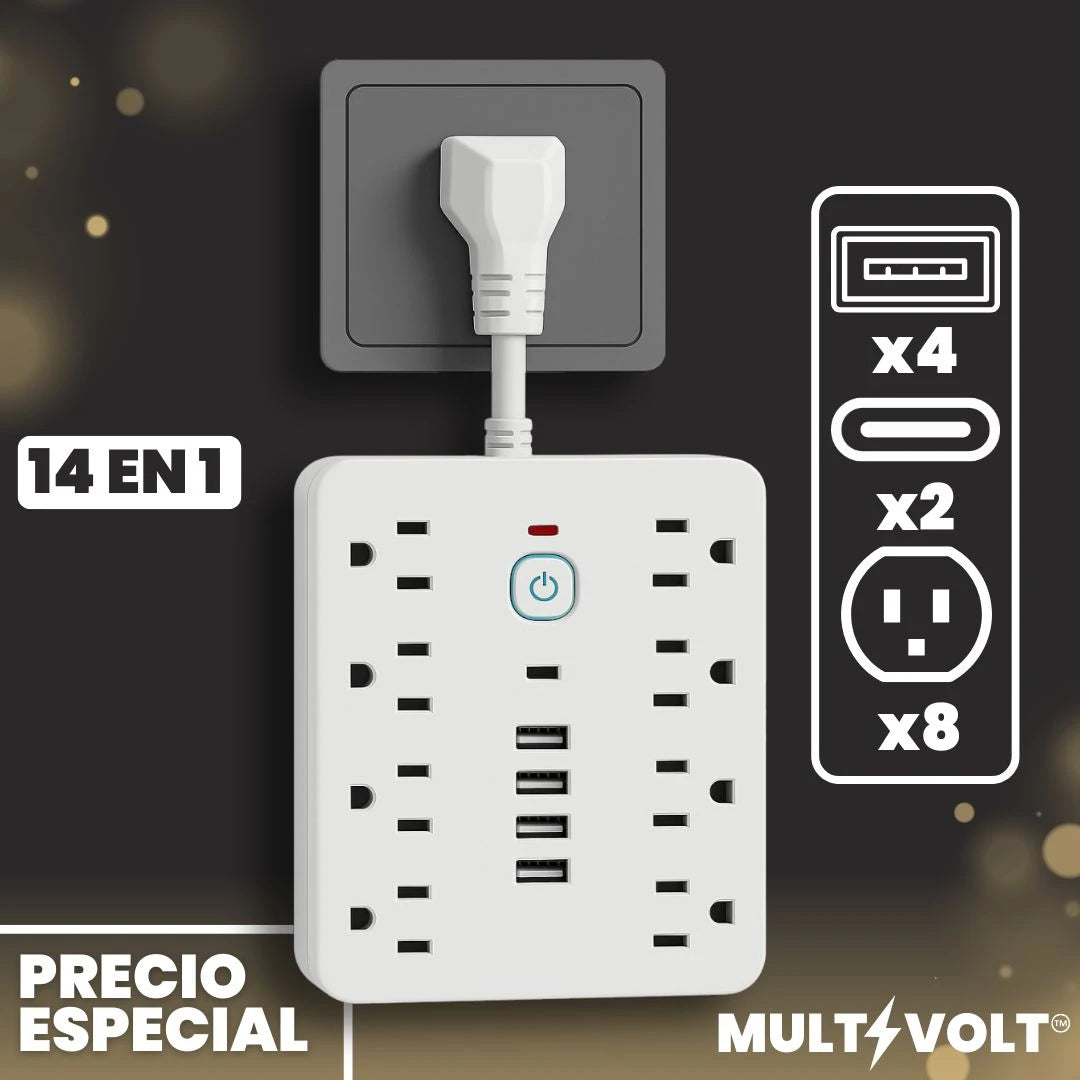 MultiVolt™ – Seguridad y poder en 14 salidas