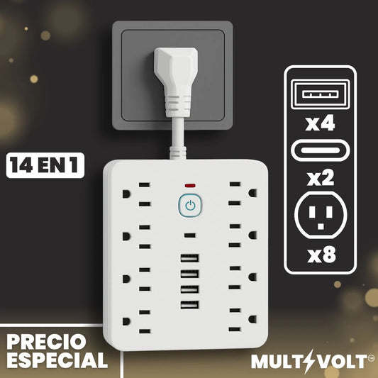 MultiVolt™ – Seguridad y poder en 14 salidas