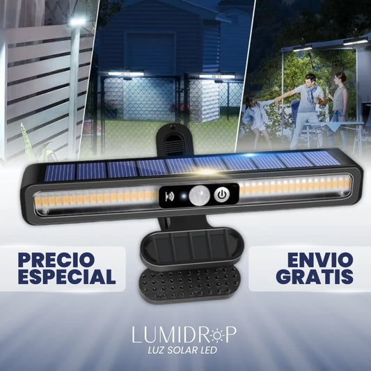 LumiDrop™ – Luz solar LED práctica y sin cables