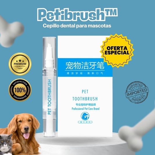 PetiBrush™ – Limpieza dental fácil y sin estrés para tu mascota
