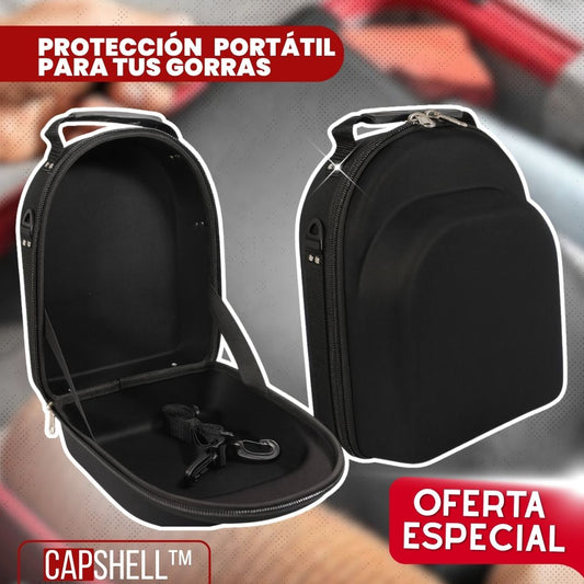 CapShell™ – Protección portátil para tus gorras