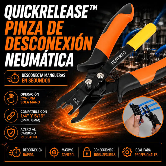 QuickRelease™ - Pinza de Desconexión Neumática
